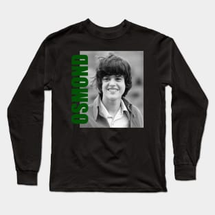 Donny Osmond - New Retro Aesthetic Fan Art Long Sleeve T-Shirt